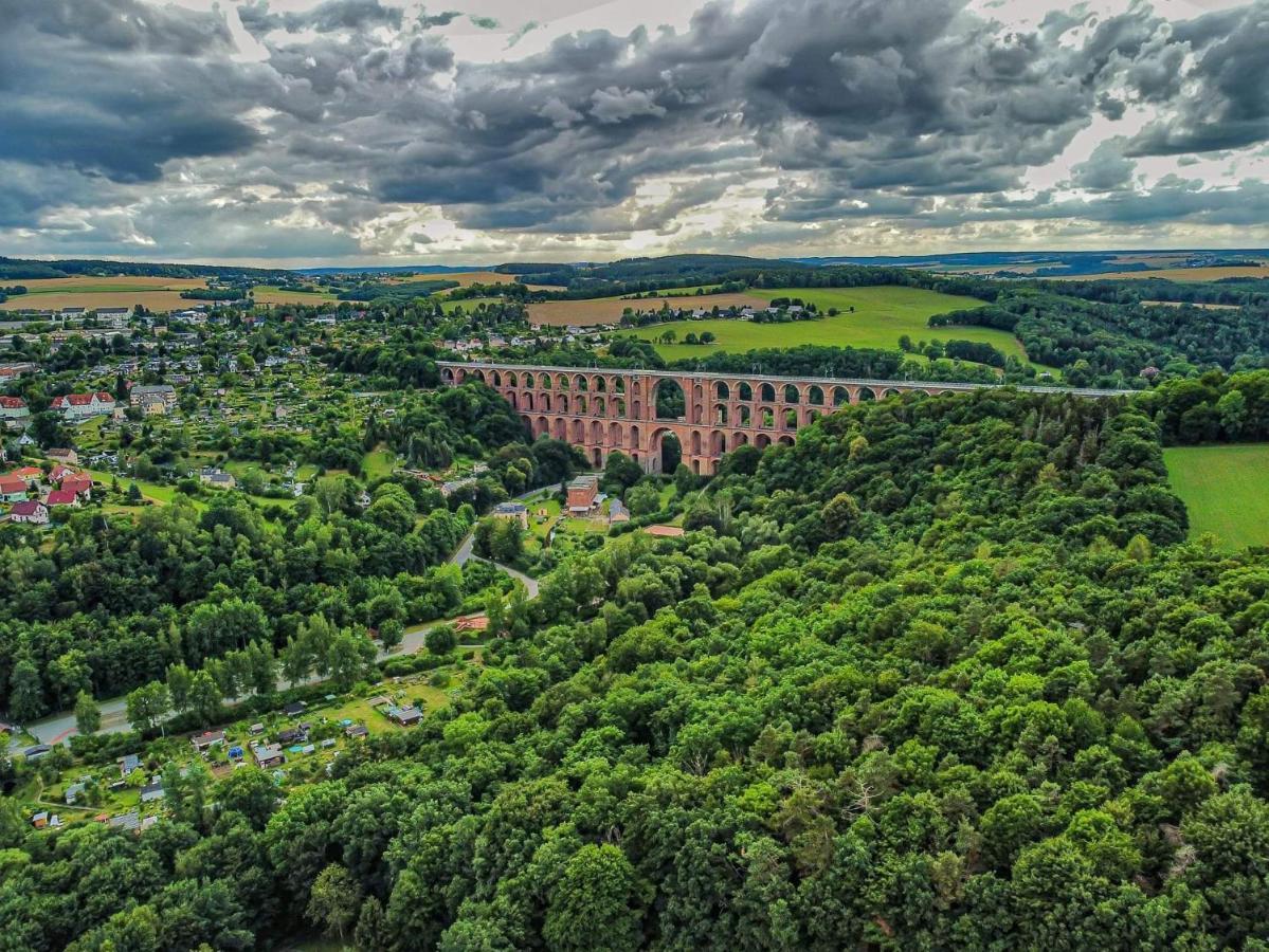 Apartamento FEWO Blick Mylau 80m2 - Nähe Freizeitpark Plohn&Göltzschtalbrücke - Ruhige Lage - Wald - Wandern - Rad fahren Reichenbach im Vogtland Exterior foto