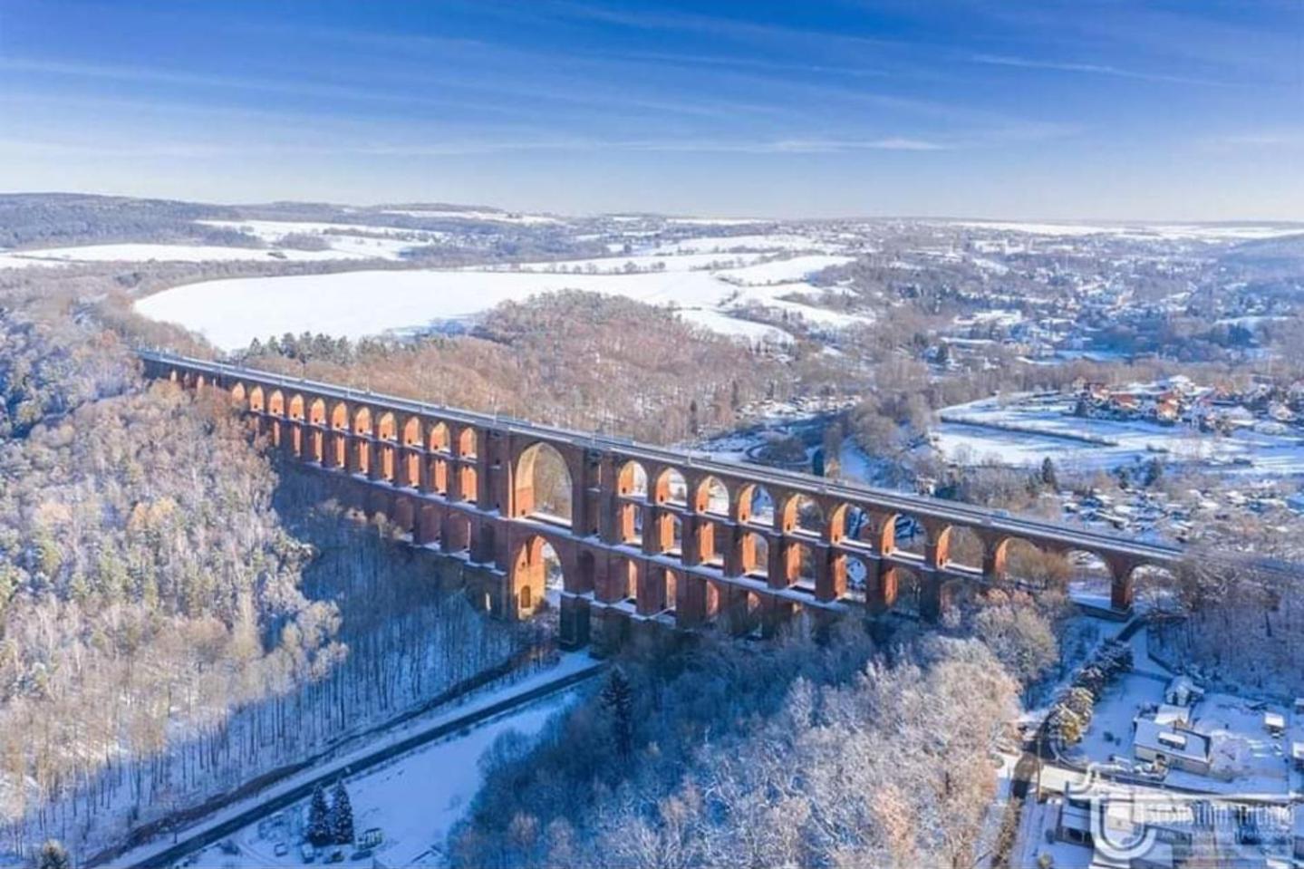 Apartamento FEWO Blick Mylau 80m2 - Nähe Freizeitpark Plohn&Göltzschtalbrücke - Ruhige Lage - Wald - Wandern - Rad fahren Reichenbach im Vogtland Exterior foto